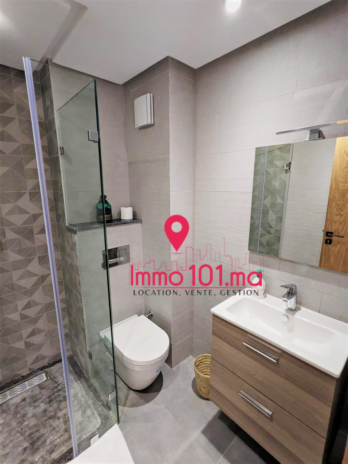 Location appartement meublé à Hay Riad ZLLAM1452